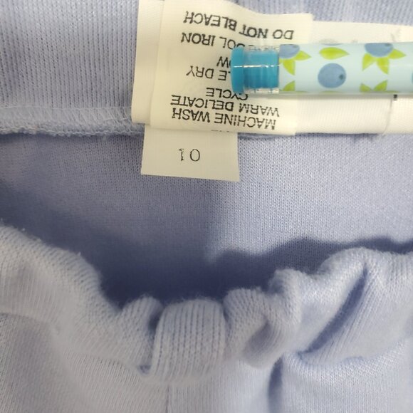 Vintage Devon IGLWU Union Made Size 10 Powder blue Polyester Midi Pencil skirt - Picture 9 of 11